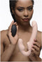 Evoke Opblaasbare en Vibrerende Strapless Strap-on - Light