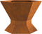 vidaXL - Hexagonaal - Vuurkorf - 50x50x40 - cm - Weerbestendig - Staal