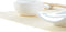 Sushi-set DKD Home Decor Bamboe Keramiek Wit Natuurlijk Orientaals 28,5 x 19,5 x 3,3 cm (9 Onderdelen) (28,5 x 19,5 x 3,3 cm)