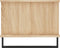 vidaXL - Salontafel - 90x50x40 - cm - bewerkt - hout - sonoma - eikenkleurig