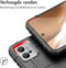 iMoshion Hoesje Geschikt voor Motorola Moto G32 Hoesje Siliconen - iMoshion Rugged Shield Backcover - Zwart