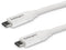 Startech.com USB-C naar USB-C kabel - 5A/100W PD - 4 m - Wit