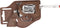 Gonher - Cowboy speelgoed revolver/pistool metaal 100 schots plaffers