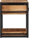 vidaXL - Nachtkastjes - 2 - pack - 40x40x50 - cm - Massief - Acaciahout