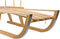 Enero - houten kinder slee - met rugsteun - max belasting: 50KG
