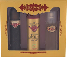 Cuba - Cuba Royal Gift Set 100 Ml Edt, After Shave (After Shave) Royal 100 Ml And 200 Ml Royal Deospray