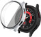 imoshion Screenprotector - Geschikt voor Samsung Galaxy Watch 5 44mm - Full Cover Hard Case / Beschermend Hoesje - Zilver