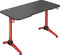 NanoRS - Gaming bureau 100kg max | 750mm hoog | RGB LED achtergrondverlichting - Zwart en rood