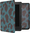 imoshion E-reader Hoesje - Geschikt voor Kobo Nia - Design Sleepcover Bookcase - Green Leopard