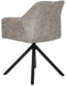 Stoel DKD Home Decor Zwart Grijs 55 x 58 x 83 cm