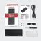 Axagon EEM2-GTR - Externe behuizing voor NVMe M.2 SSD - USB 3.2 Gen 2 10 Gbit/s - Zwart