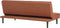 VISBY - Slaapbank 3-zits - Goudbruin - Polyester