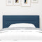 vidaXL - Hoofdbord - met - Lijnenontwerp - in - Blauw - - - 80 - cm - - - Stof