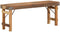 vidaXL - Ligbank - 110x35x46 - cm - Gerecycled - Massief - Hout