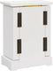 vidaXL - Sieradenkastje - met - spiegel - 25x13,5x34 - cm - MDF