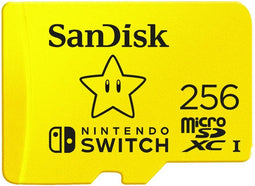 SanDisk 256GB Extreme - microSDXC - UHS Class 3 V30 - Geel