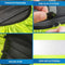 NEXTCOVER® Universele Rugzak Regenhoes - Waterdicht 150D Oxford Polyester - Reflecterend Neongroen
