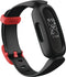 Fitbit Ace 3 - Activity Tracker - Activiteit registratie en slaapmonitor - Zwart/Rood