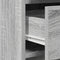 vidaXL - Dressoir - Grijs - Sonoma - 40x41x75 - cm - Engineered - Hout
