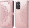 iMoshion Hoesje Geschikt voor Xiaomi Redmi Note 11 (4G) / Redmi Note 11S (4G) Hoesje Met Pasjeshouder - iMoshion Mandala Bookcase - Rosé Goud