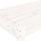 vidaXL - Tuinbank - 80x38x45 - cm - massief - grenenhout - wit