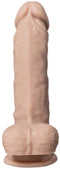 SILEXD - Real Skin - Realistische Dildo met Testikels - 18 cm - Lichte Huidskleur