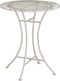 Mica Decorations Provence Bistrotafel - Eettafel - H70 x Ø60 cm - Wit