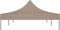 vidaXL - Partytentdak 270 g/m² - 6x3 m - Taupe