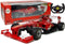 RC race auto - rood - 1:12 schaal - 15m bereik
