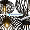 Nolt Arcadia - Plafondlamp E27 - Industrieel - ⌀ 30cm - Zwart