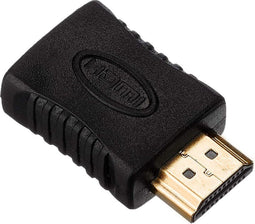 LINDY 41232 - HDMI Adapter - Blokkeert HDMI CEC-signalen - Zwart
