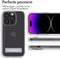 iMoshion Hoesje Geschikt voor iPhone 14 Pro Max Hoesje - iMoshion Stand Backcover - Transparant