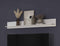 Furnilux Skylight - Wandplank - Hoogglans MDF - 170 x 21 x 22 cm - Wit