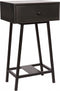 BePureHome Skybox Sidetable - Hout/Metaal - Zwart - 70x45x30
