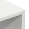 vidaXL - Tv-meubel - 100x40x40 - cm - bewerkt - hout - wit