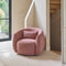 Rivièra Maison Draaibare fauteuil Leonardo, Koraalroze
