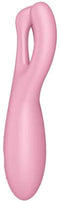 Satisfyer, vibrator, oplegvibrator, 'Treesome 4', 14 cm, met app, 3 motoren, voor stimulatie van clitoris en schaamlippen