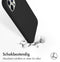 Accezz Liquid Silicone Backcover iPhone 12 (Pro) - Schokabsorberend - Zwart