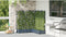 vidaXL - Tuinplanter - met - Trellis - 5 - stuks - Grijs - 120x120x125,5 - cm