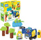 MEGA Bloks Green Town Charge & Go Bus - 35 grote bouwstenen