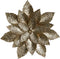 Wanddecoratie DKD Home Decor 56 x 4,5 x 56 cm Bloem Gouden Modern