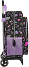 Schoolrugzak met Wielen Monster High Creep Zwart 33 x 42 x 14 cm