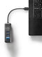 NGS PORT 3.0 - USB Hub - 4x USB 3.2 Gen 1 - Zwart
