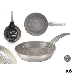 Pan Kinvara 3 Zilverkleurig Aluminium Bakeliet Gehard aluminium (6 Stuks)