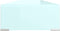 vidaXL - TV-meubel/monitorverhoger - 120x30x13 - cm - glas - groen