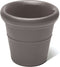 Step2 Claremont Bloempot voor binnen & buiten - Plantenbak van kunststof met waterreservoir - Donker Ceder