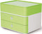 HAN smart-box plus - ALLISON - 2 lades + box - wit/limoen groen - HA-1100-80