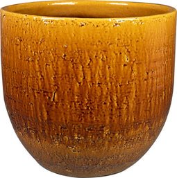 Ter Steege Bloempot Oker Geel D 24 cm H 23 cm Opening 20 cm
