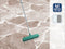 Leifheit Classic Suprabezem - Binnenbezem - Rubber borstelharen - Telescoopsteel 80-140 cm - Veegbreedte 35 cm