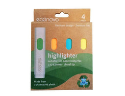 Econovo Markeerstiften Gerecycled Plastic 4 Stuks